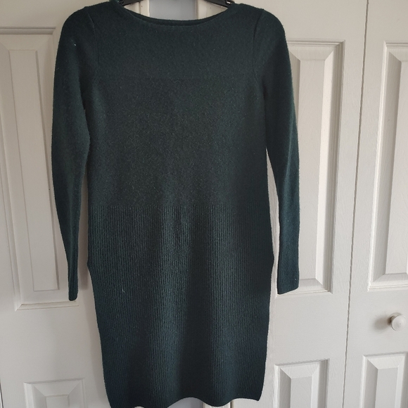 Tahari Tops - Tahari Pure Luxe Cashmere Tunic Top Dress Sweater Green XS